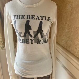 The Beatles thermal top band tee